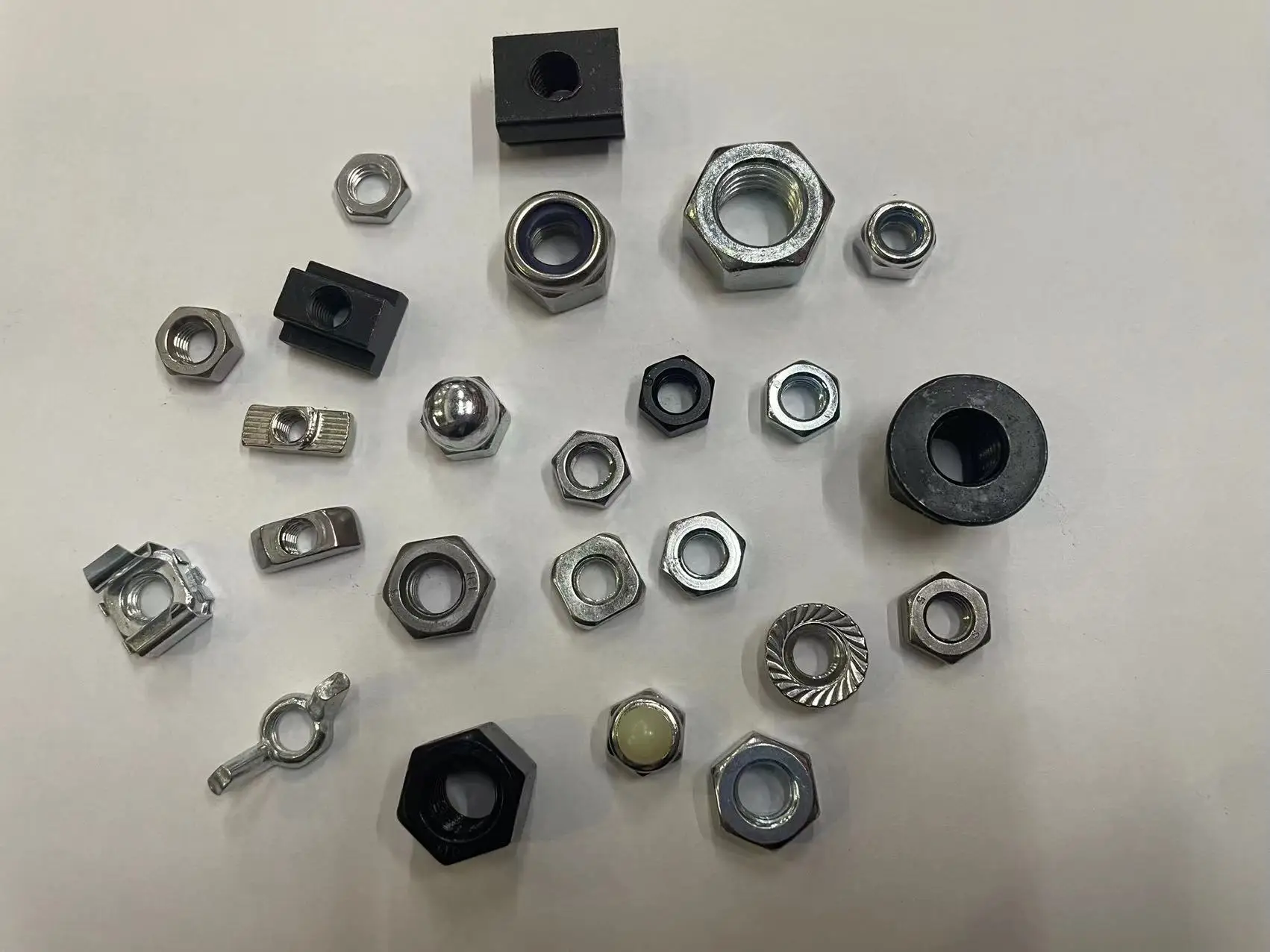 High Quality Stainless Steel Aluminium Copper Hex Head Nuts Various Finishes-Galvanized Plated Coated Polished Zinc Plating Nut