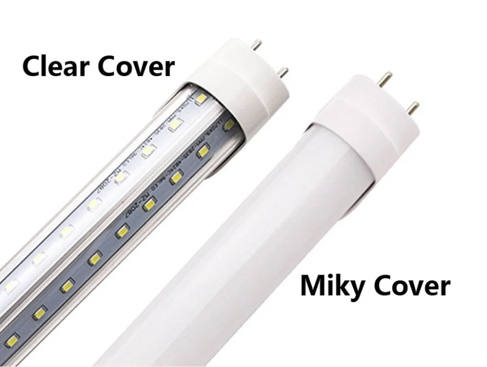 Commercial lighting workshop/office fluorescent led lamp wholesale energy saving 2ft 1.2m T5 T8 integrated led tube light