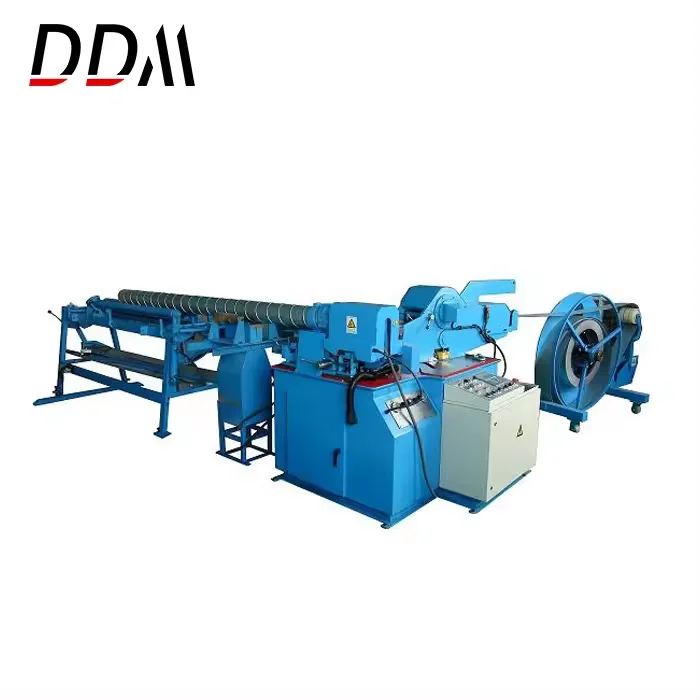 Factory Direct DDM Spiral Pipe Production Line Sheet Metal Spiral Tube Forming Making Machine