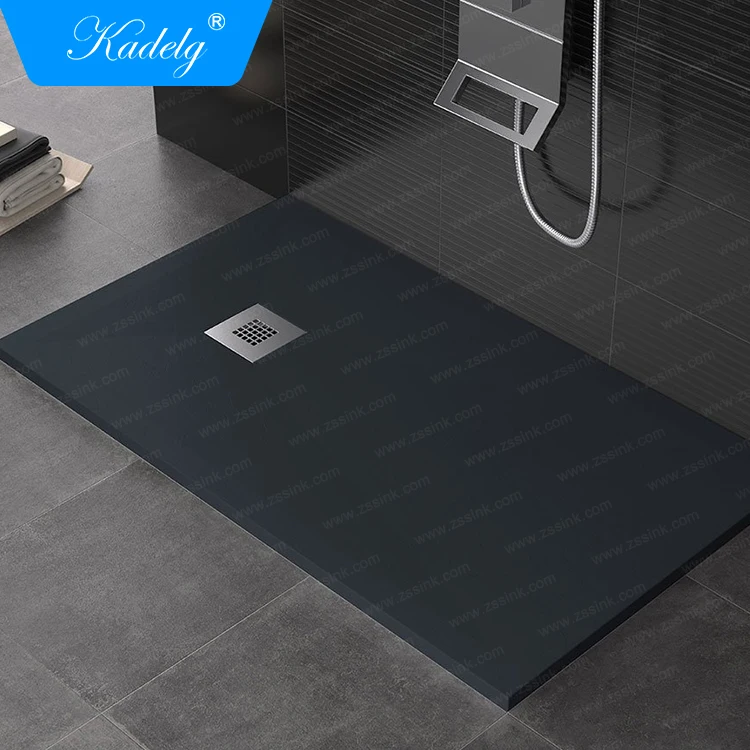 Modern Black Shower Tray Plato de Ducha
