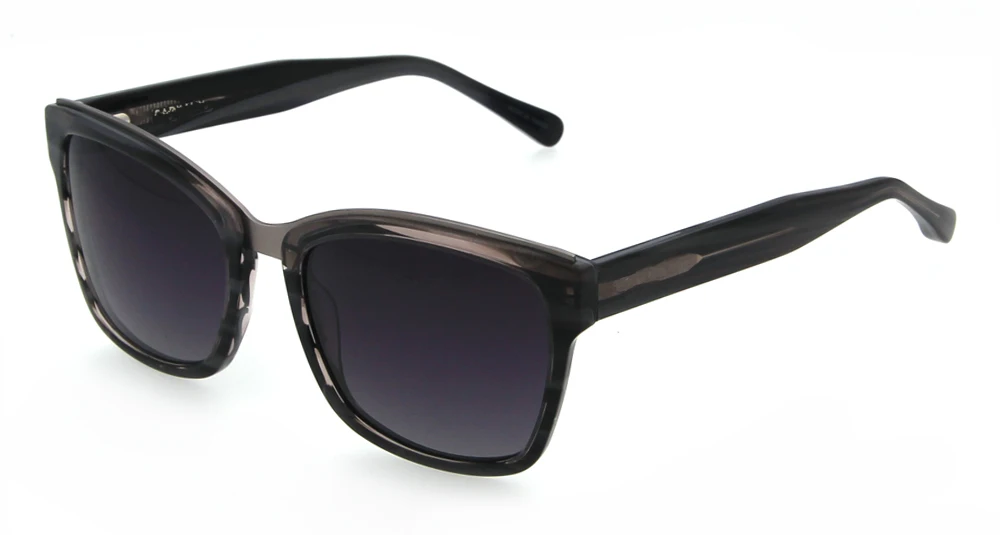 Custom Logo 400 Uv Acetate Spring Flex Hing Eyeglasses Sunglasses