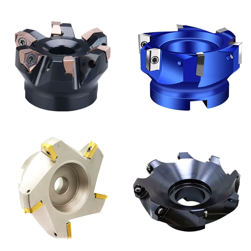 45 degree steel tungaloy indexable hss 150mm side and face milling cutter head