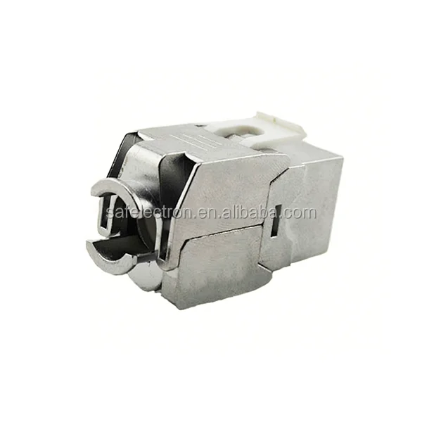 Cat5e Cat6 Keystone Factory FTP 180 Degree Keystone Toolless Decently Quality RJ45 Female Keystone Jack