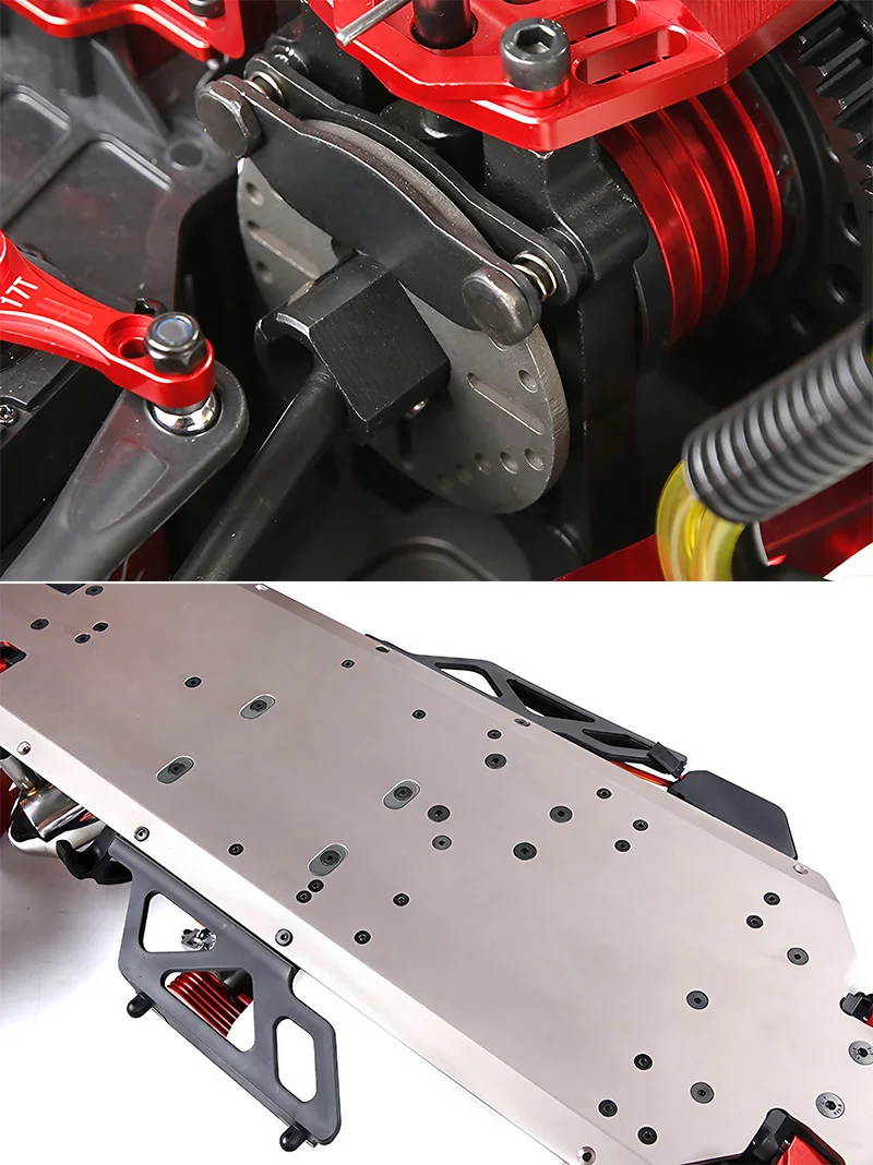 ROVAN XLT 4WD 4X4 1 5 Aluminum Alloy Enthusiast Grade Petrol Fuel 2.4G GT3B Hydraulic Nitro Gas RC 45CC Monster Crawler Truck