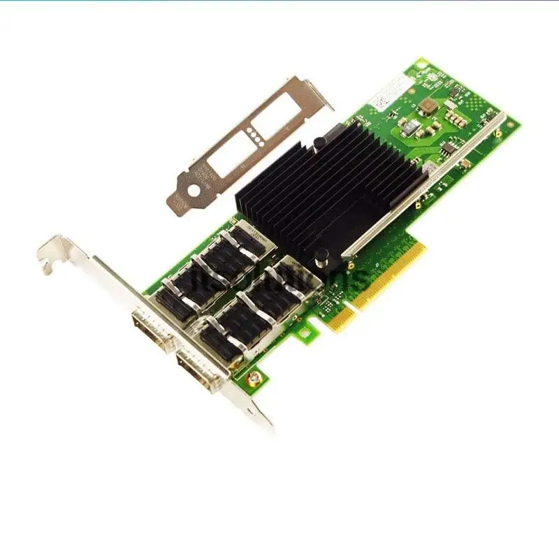 Для смартфона, QSFP 40G, 10-гигабитная Двухпортовая оптоволоконная сетевая карта Intel chip