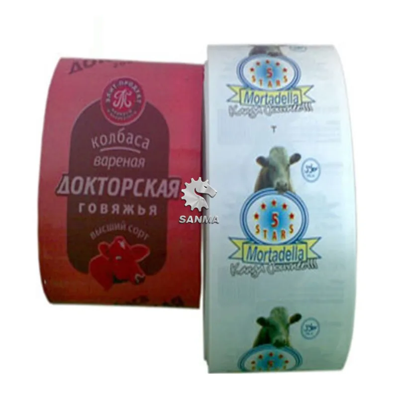 Пластиковый нейлоновый корпус для колбасы упаковки рулонов мяса пищевой пластиковой