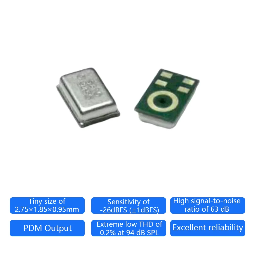 Цифровой микрофон SMD 2663-2718-DB1H1 Кремниевый
