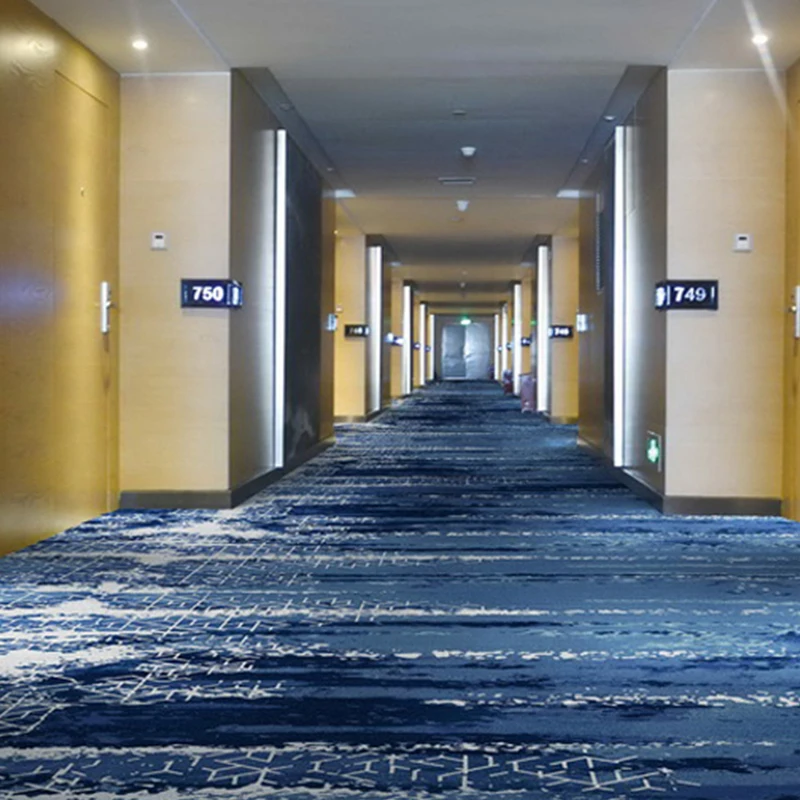 Eco-friendly durable hotel lobby carpet thick hotels carpets size 4*4 800g hotel floor carpet