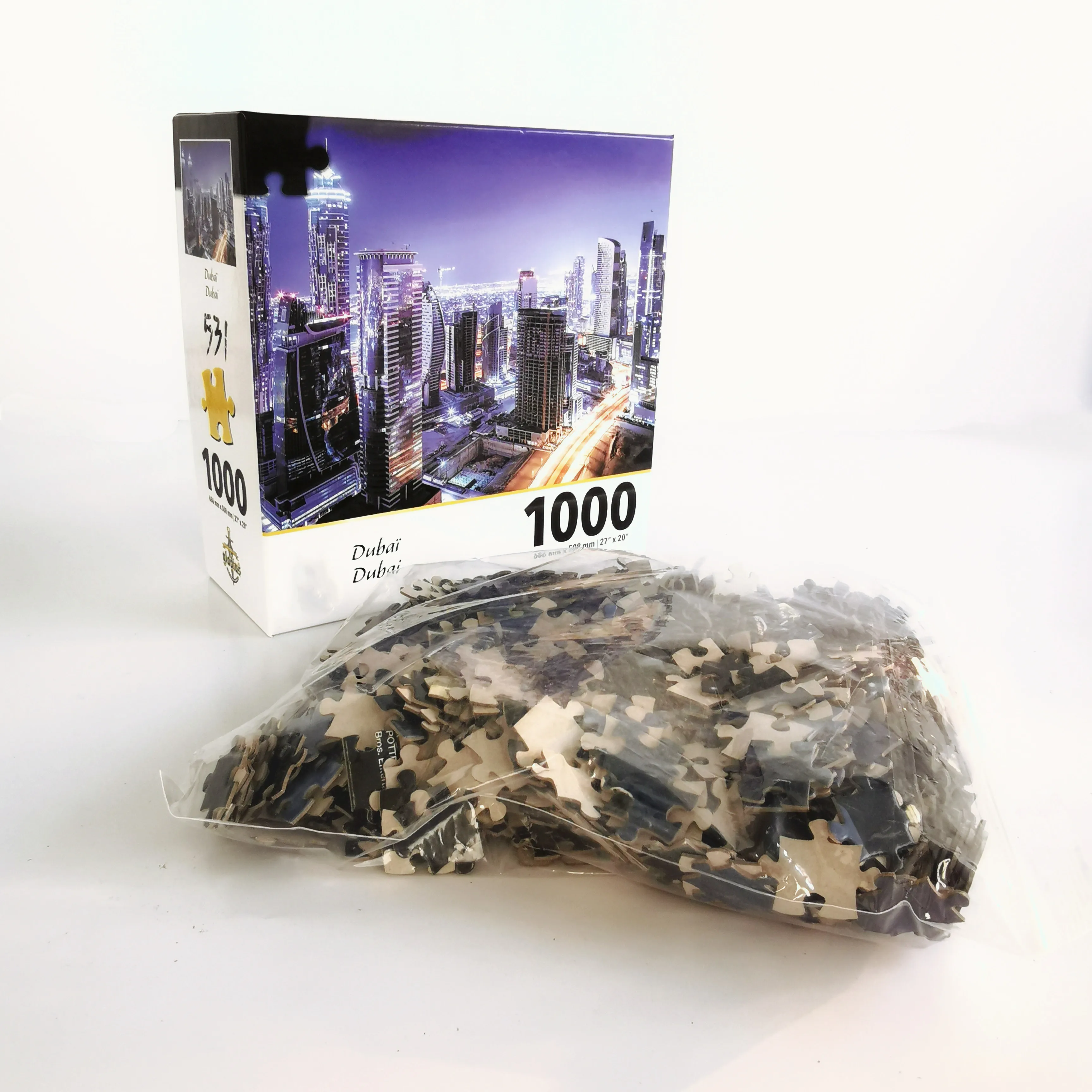 Low price custom   1000 pieces jigsaw puzzle