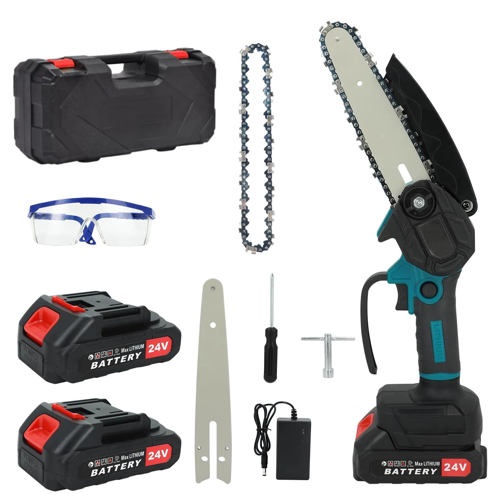 OEM Hot selling 4 inch or 6 inch mini chain saw cordless chainsaw factory price