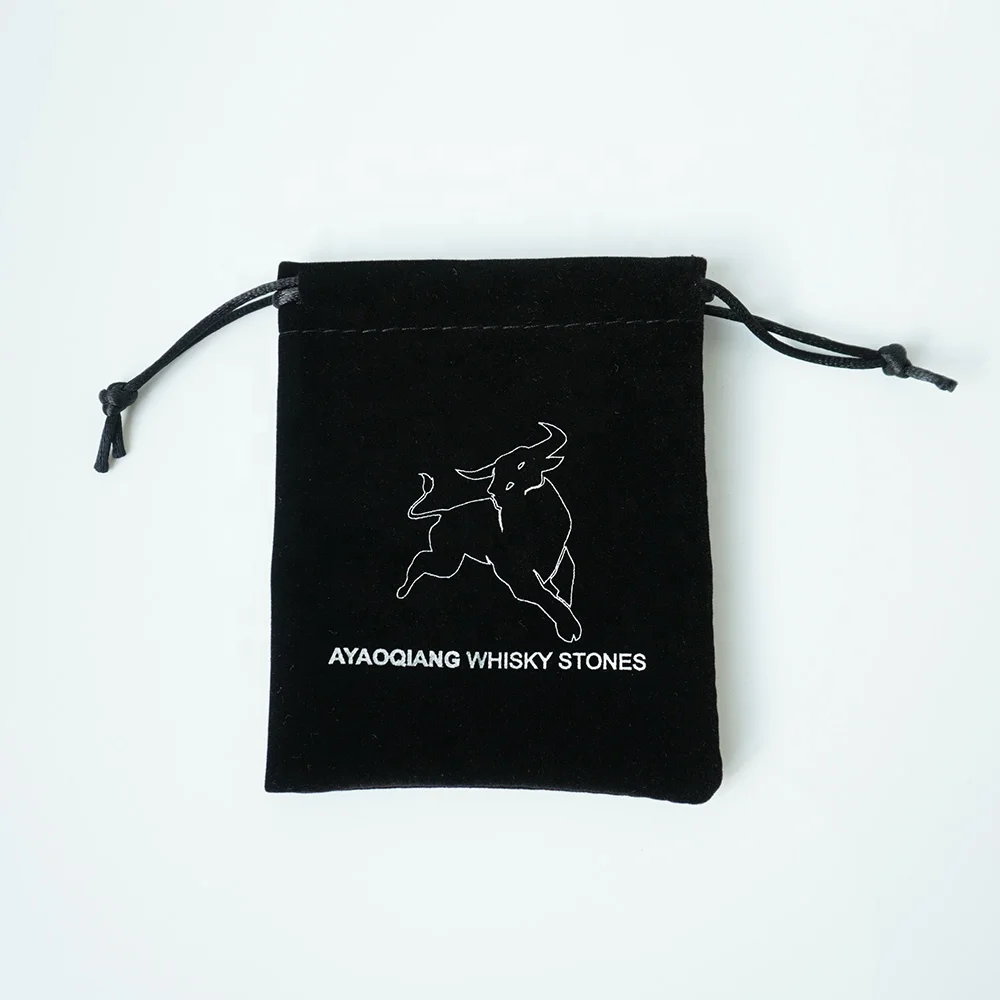 Hat sale reusable Sunglasses Watch Necklace Custom logo Drawstring Gift Bag Microfiber Jewelry Packaging Pouch velvet bag