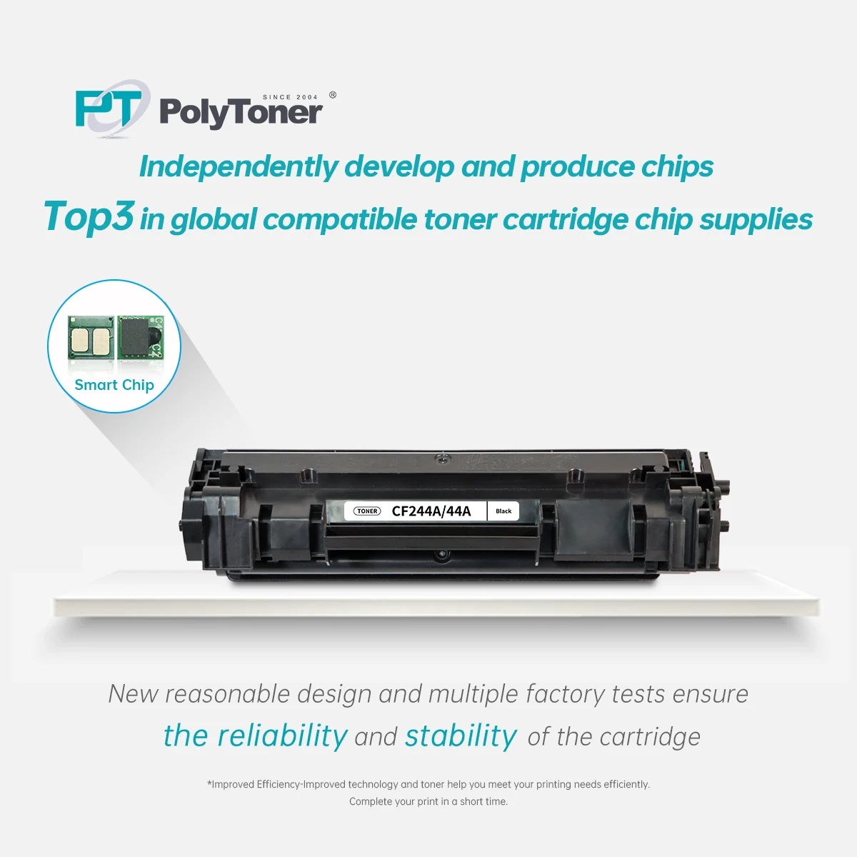 PolyToner CF244A 44A CF248A 48A Compatible Black Laserjet Printer Toner Cartridge for HP LJ MFP M28/PRO M15 Toner Cartridges hp