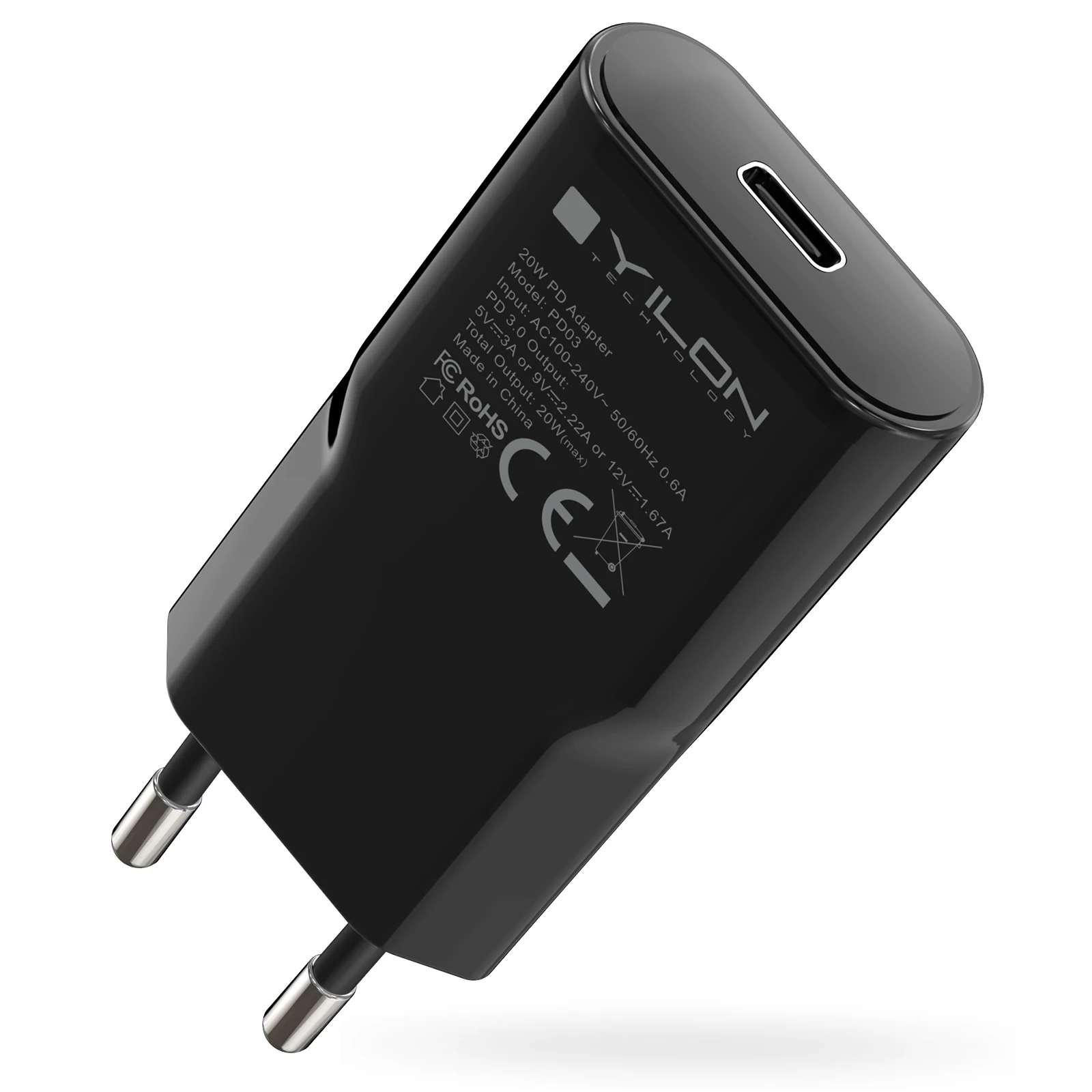 Free sample usb c charger adapter fast charging for smartphone 20w