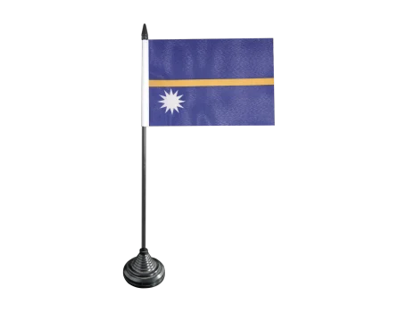 10X15cm Custom Polyester Austria Office Table Top Flags Desk Flag for Decoration