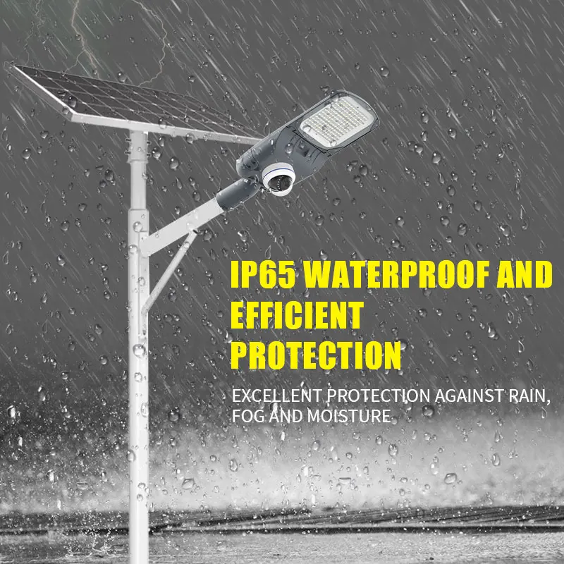 BBIER Solar Exterior With 4G WIFI Camera 50W Outdoor Solar Lights With Motion Sensor Smart Solar Light