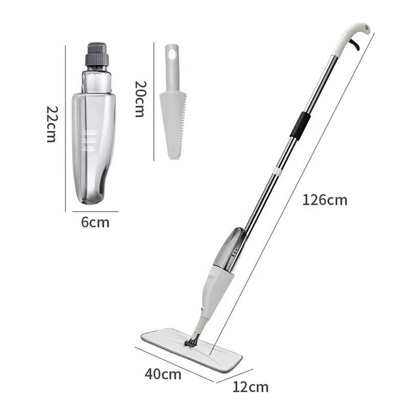  2020 Amazon Popular Water Pump Spray Mop With Steam Cleaning Floor Easy Use Mopping Cleaner Spay