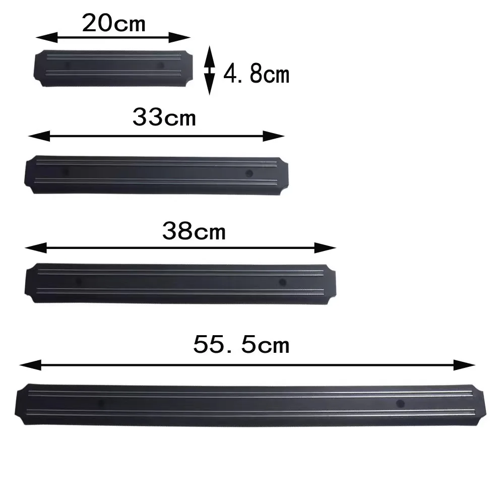 Wholesale Strong Magnetic Knife Strip Secure and Easy Wall-Mounted Storage Solution for Kitchen Knives Metal Knife Block Shape