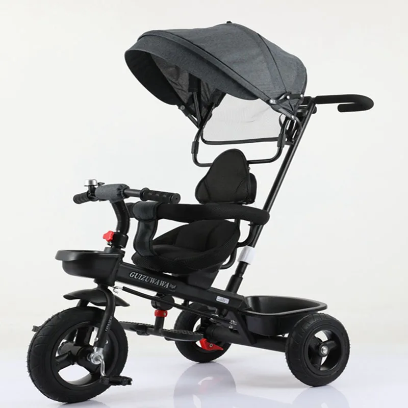 
2021 hot sale tricycle kids baby and trycicle baby guide children tricycle for baby tricycle with rubber wheels 