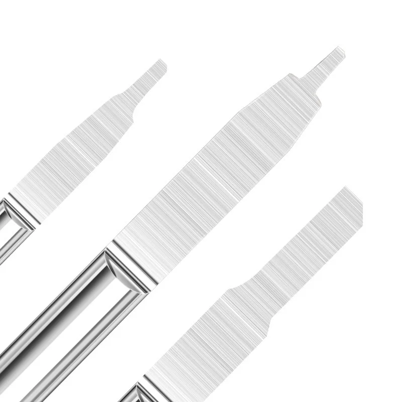 3.175MM single-edge column cutter 10 sets CNC milling planer carbide end mill engraving tool CNC drill