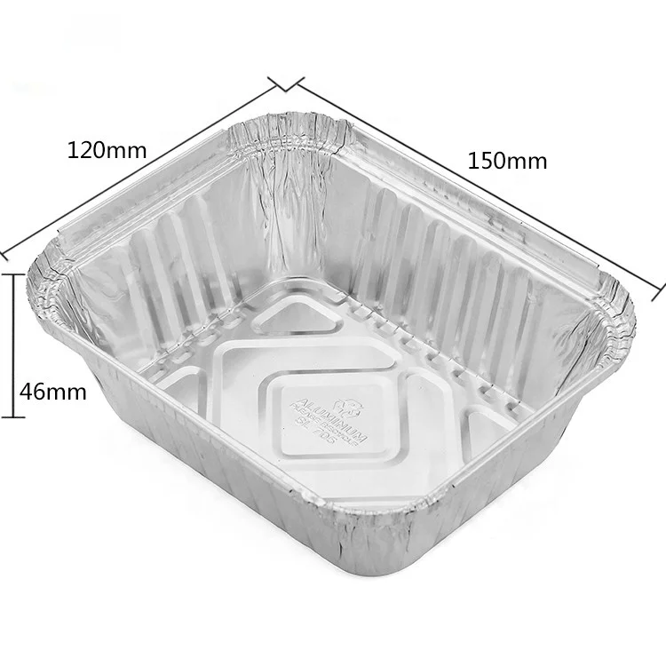 Reusable and Disposable Foil Pans with Board Lids Oven & Freezer Safe 50 Piece Set