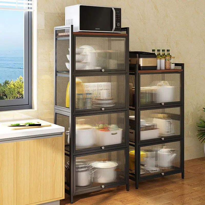 Kitchen Storage Box Condiment Boxes Plain Double Compartment Household Division Clamshell Sealed Storage Box