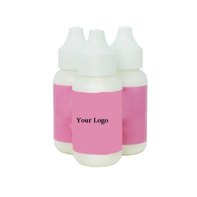 Wholesale No Odor Clear Hair Glue Private Label Latex Free Super Strong Lace Glue for Hair Wigs Hair Wig Applying 3-7days 10 Pcs