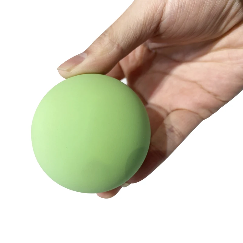 Soft decompression toy Anti stress custom size color pet dog kids 6cm bouncy natural rubber ball