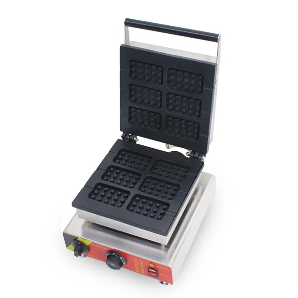 
commercial industrial rectangle waffle maker/waffle machine 