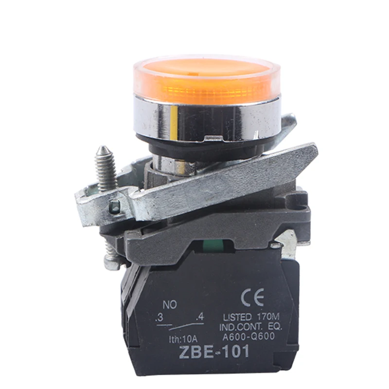 HUAWU XB4-bw3565 ILLUMINATED BUTTON RESISTANCE LED NO+NC
