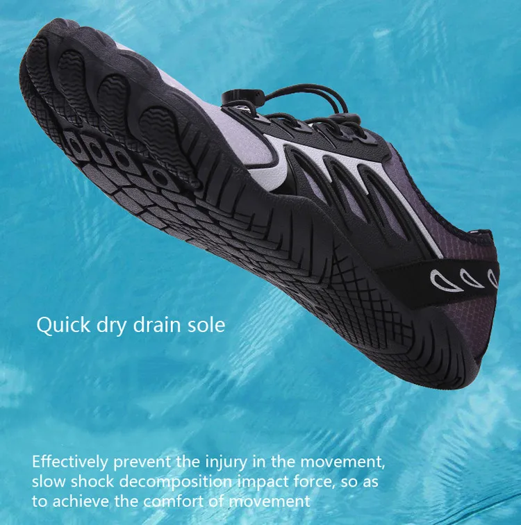 New Arrival Mesh Upper Breathable Insole Rubber Aqua Shoes Quick drying Outdoor Hiking Shoes