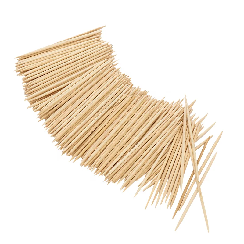 Hot Selling Birchwood Custom Logo Wholesales Cheap Bulk Wooden Toothpicks In Bulk