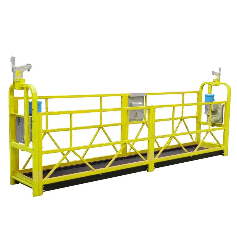 Modern industrial design motorized facade cleaning cradle ZPL series hanging basket