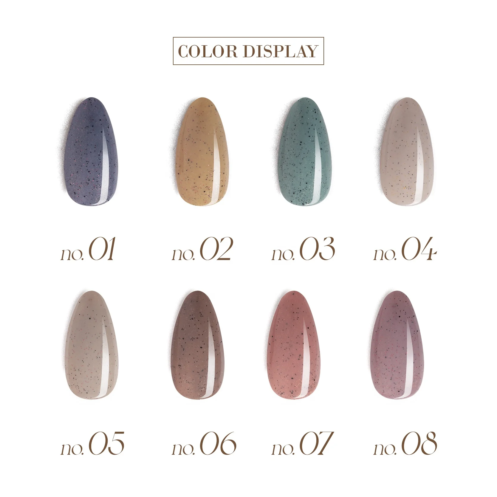 Gulauri Non-Toxic Nail Polish Easy Soak Off Nail Gel Polish Quick Dry Sugar Sand Nail Polish