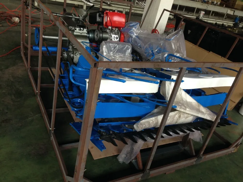 hot selling and best quality mini grain harvester