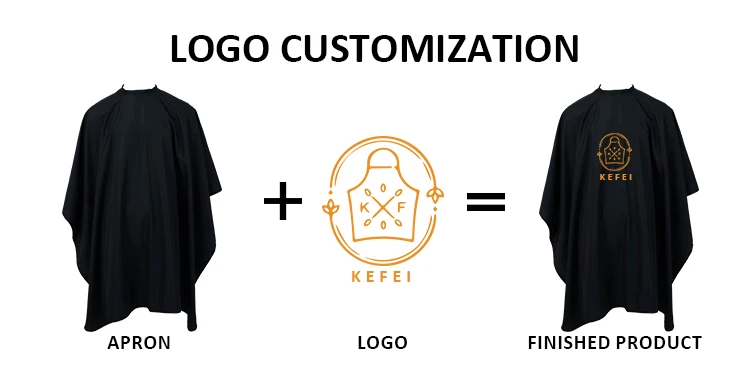 custom salon cape XQY1