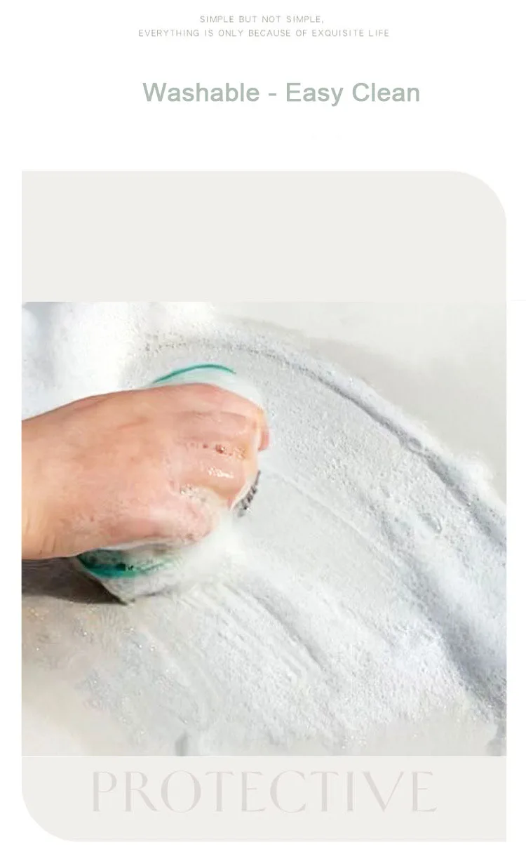 New hot sale rubber backed bath mats non slip waterproof funny diatom 3D visual floor stone bath mat