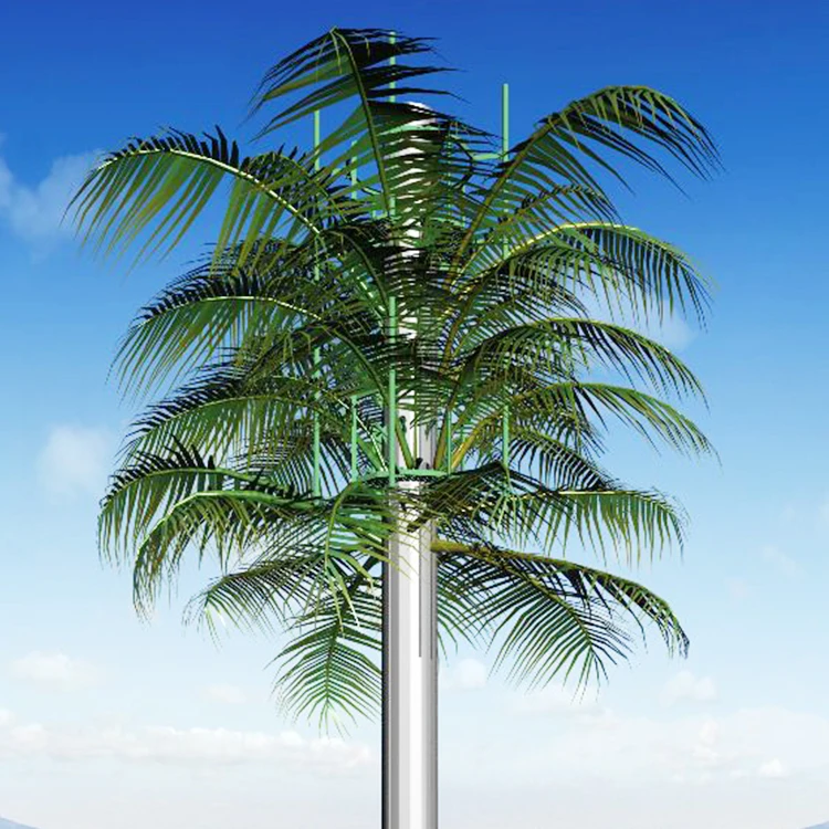 Artifical Antenna Communication Monopole Telecom Palm Bionic Disguise Tree Pole Tower