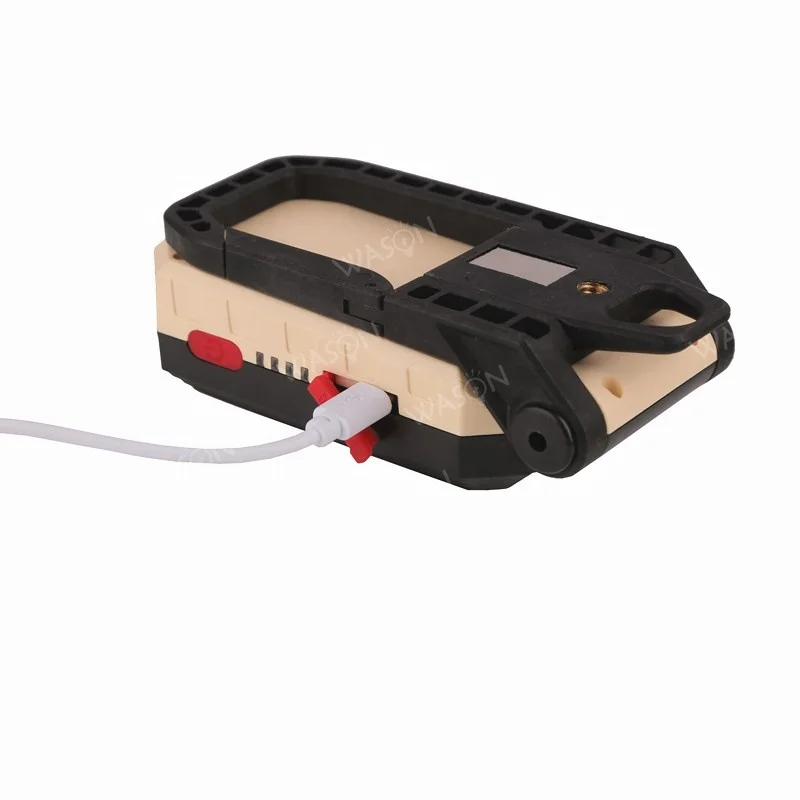 Wason 2022 New Flexible Useful Multifunction T6+COB Magnetic Night Working Inspection Safety Light For Emergency SOS Warning