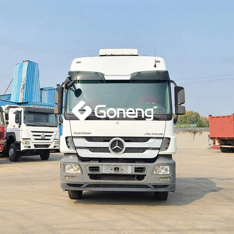 used mercedes benzs truck rear tipper semi trailer 4 3 axles ennd hydraulic dump trailer for sale