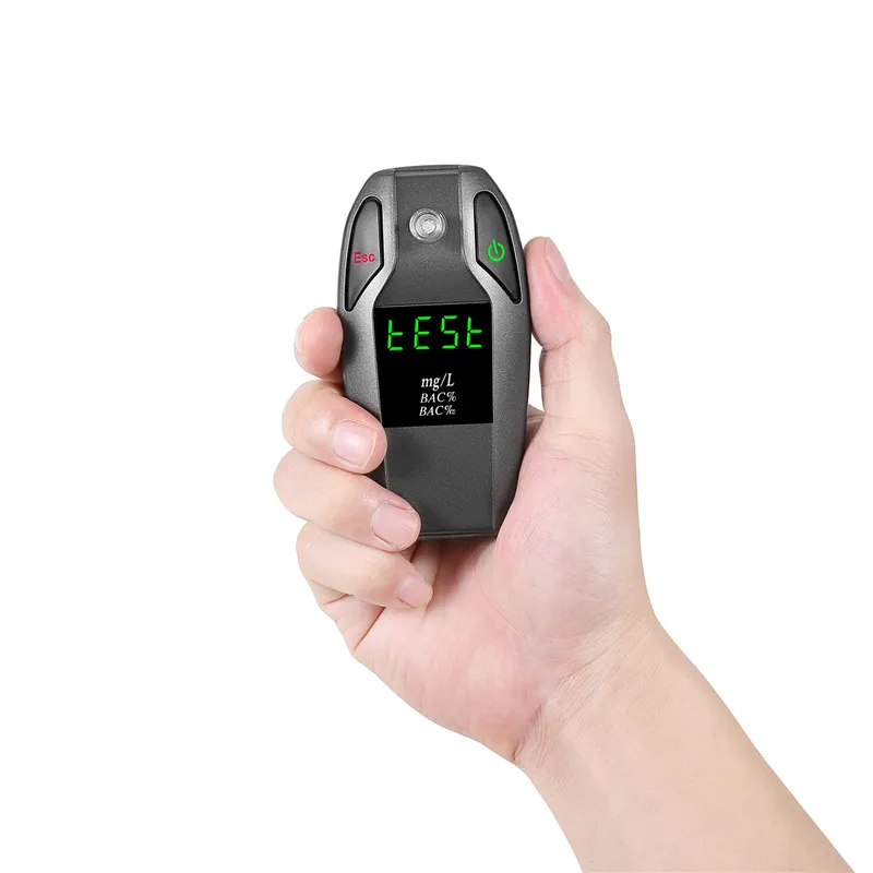 OEM ODM Fuel Cell Alcohol Checker Detector Electro-chemical Sensor Breathalyser Digital Breath Alcohol Tester Price Breathalyzer