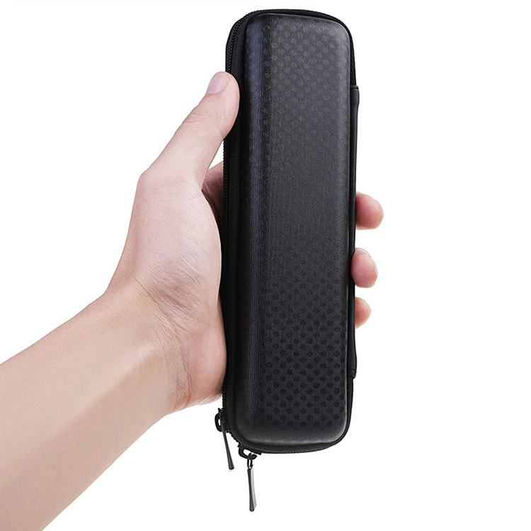 Wholesale multifunction black hard shell EVA box pencil case 2022 for carry touch pen stylus case