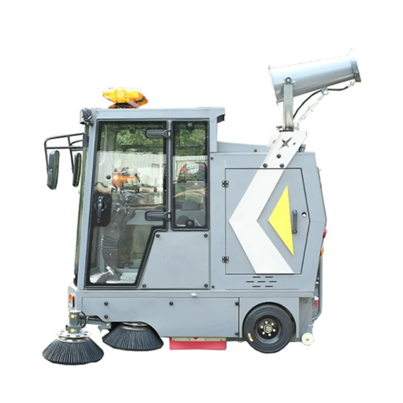 street washer and sweeper truck