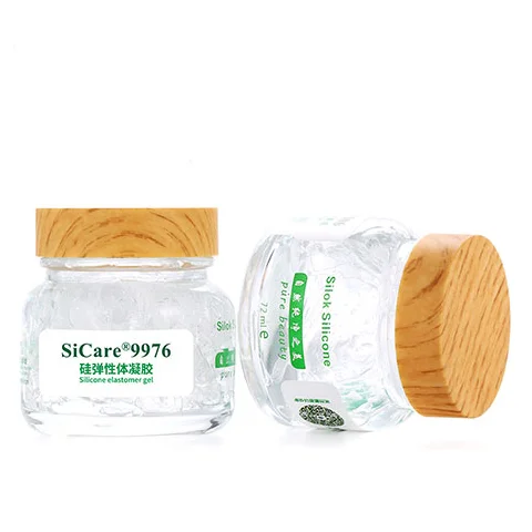 D4<0.1% D5<0.1% SiCare9976 Silicone Elastomer Gel Low viscosity the raw material for personal care