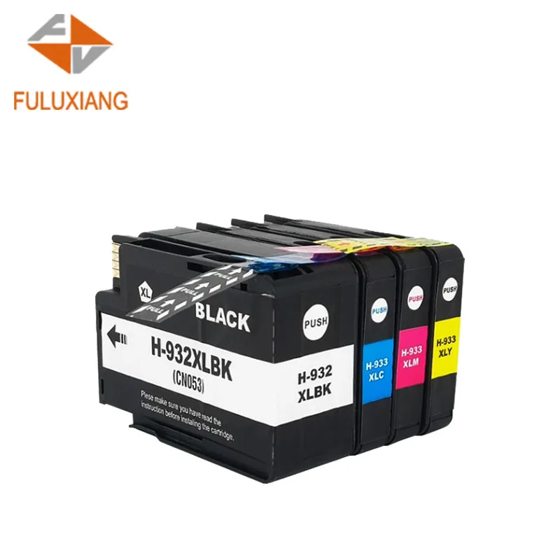 FULUXIANG Compatible HP 932 933 932XL 933XL 932xl 933xl Ink Cartridge for HP OfficeJet 8610 7100 8100 8600 8620 8630 Printer
