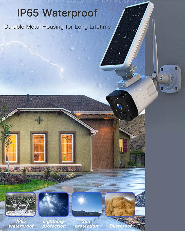 10-канальная сетевая солнечная батарея CCTV Pir на солнечной батарее комнатная уличная умная домашняя камера