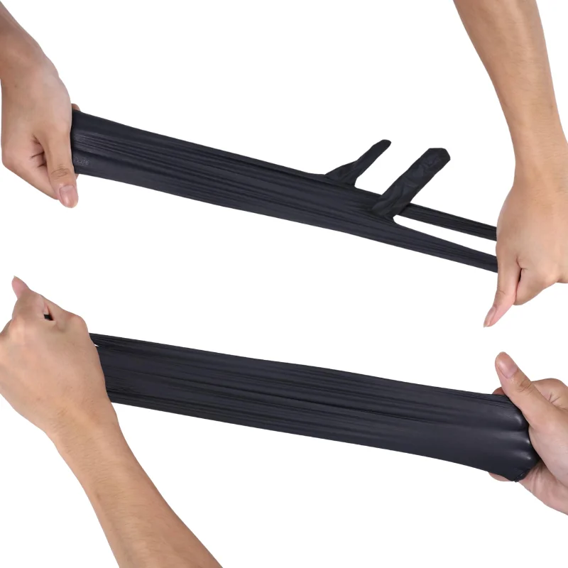 2022 Amazon hot selling 4 mil powder free fingers textured pure nitrile gloves black box of 100