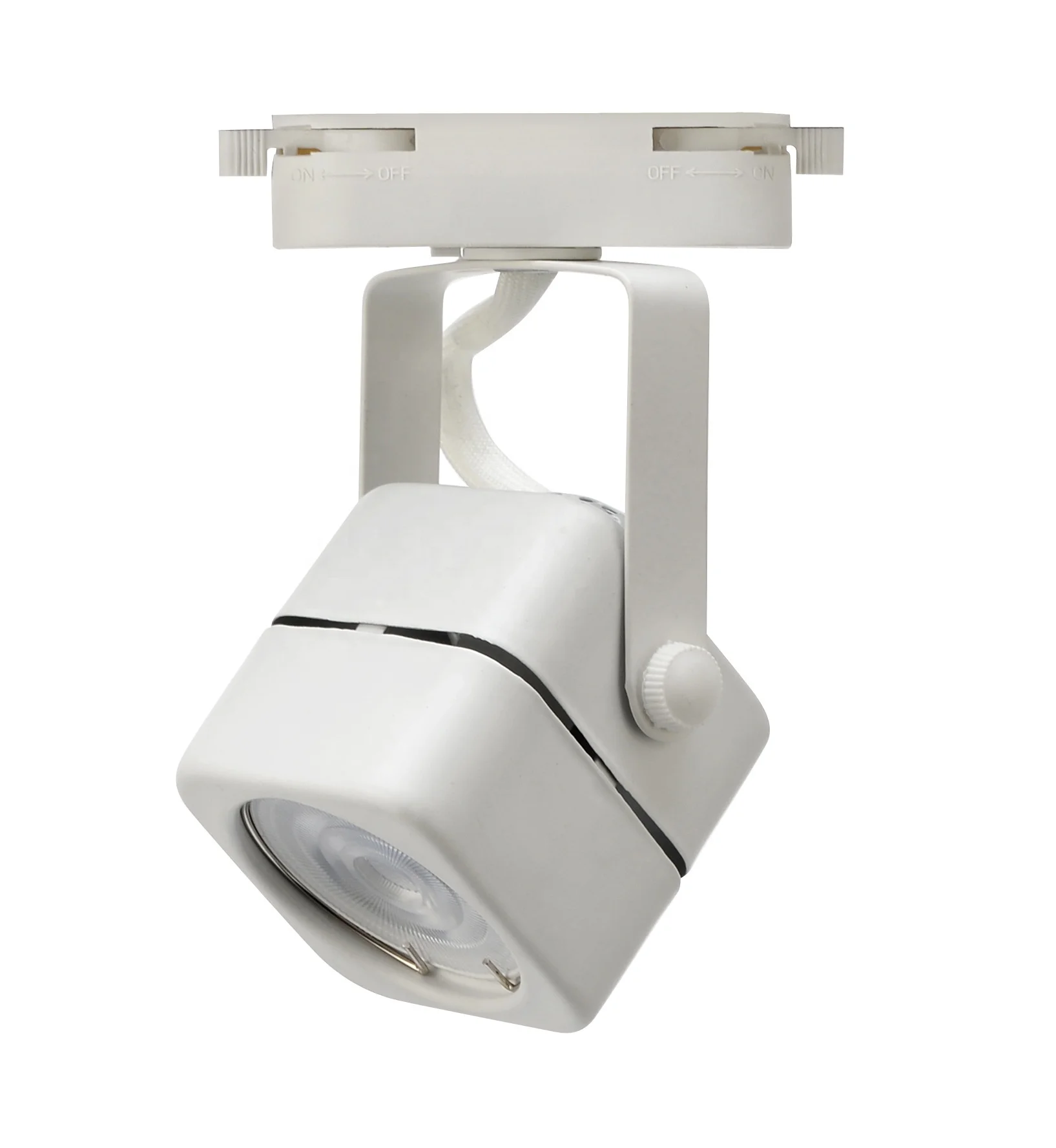 Factory Source Led Track Light Surface Mounted Cob Spotlight Ceiling Free Hole Mr16 Rail Light Stand Gu10 Bulbs E10 220v Led