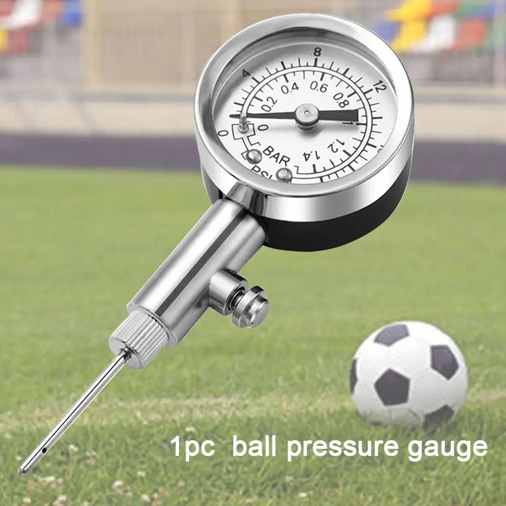 Air Watch Metal Barometers Releasing Tester Outdoor Sports Measuring Ball Pressure Gauge Training Equipment Football Basketball