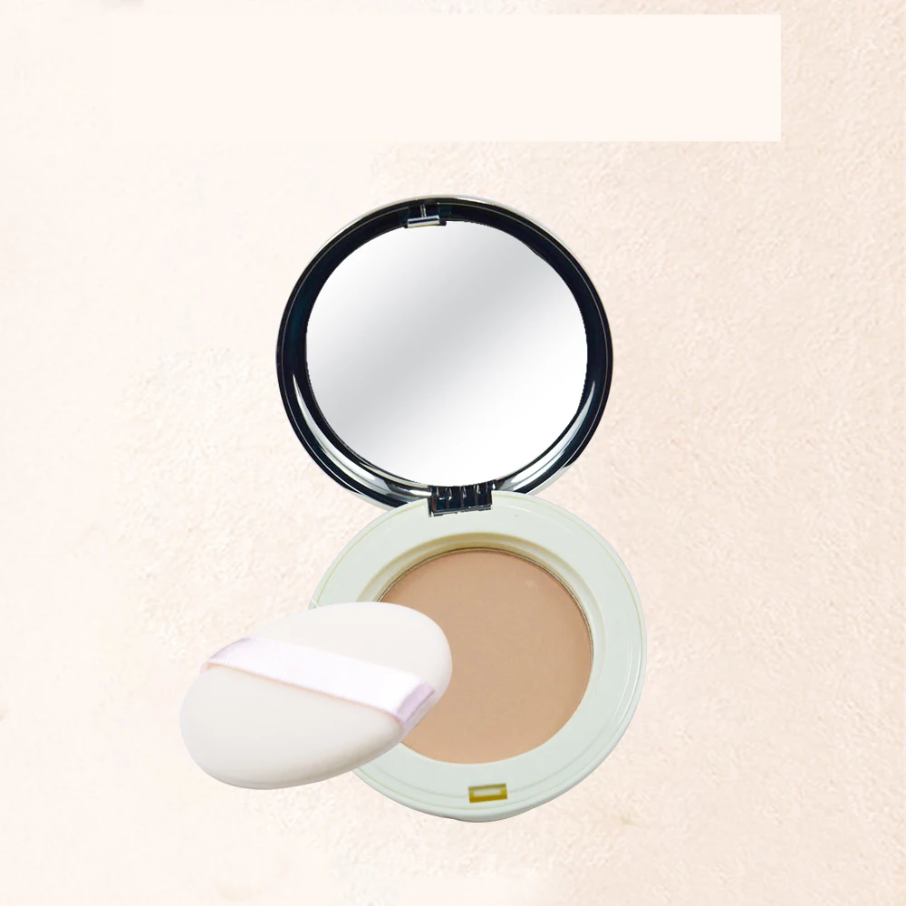 Индивидуальная пудра для лица в форме цветка розы с пуфиком, консилер с личным логотипом, водостойкая контурная пудра с контролем жирности