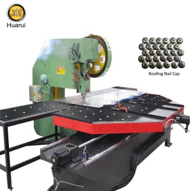 2023 New Type 960 pcs/min Full Automatic Roofing Nail Cap Making Machine